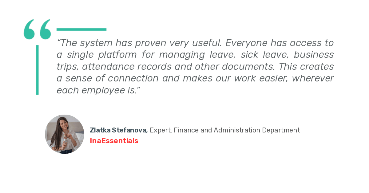 Quote from Zlatka Stefanova, InaEssentials