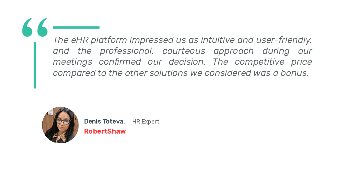 Quote from Denis Toteva, RobertShaw