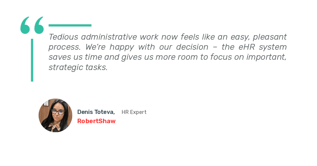 Quote from Denis Toteva, RobertShaw
